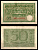 Германия 50 рейхспфеннигов ND (1940-1945) Pick R135 бумага 6352-54-3-1