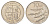 Исландия 10 крон 1984 рыбы KM 29.1 медно-никель 4582-236