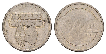 Нидерланды медаль Звездные войны диаметр 25,5 мм, вес 11,5 гр медно-никель 4656-535