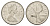 Канада 25 центов 1968 Елизавета II (1952-2022), олень, год-тип KM 62a серебро 181-421