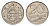 Латвия 20 сантимов 1922 год-тип KM 5 никель 4655-831