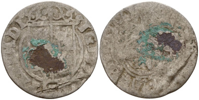 Польша 3 полкера (3 полторака - 1 крейцер) ND (1620-1627) Сигизмунд III Ваза (1587-1632) KM 41 серебро 4158-1137