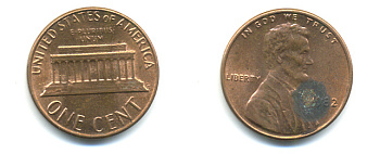 США 1 ЦЕНТ 1982 ЛИНКОЛЬН KM 201 медь цинк 86-133