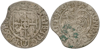 Польша 3 полкера (3 полторака - 1 крейцер) 1626 Сигизмунд III Ваза (1587-1632) Gorecki B.26, KM 41 серебро 4160-215