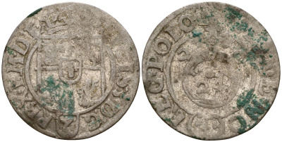 Польша 3 полкера (3 полторака - 1 крейцер) ND (1620-1627) Сигизмунд III Ваза (1587-1632) KM 41 серебро 4158-1165