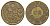 Перу 1 соль 1957 KM 222 латунь 4565-622