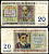 Бельгия 20 франков 1950 Pick 132 a бумага 8604-16-1-2