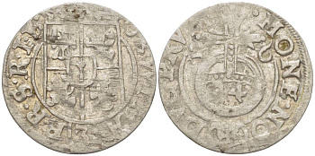 Польша 3 полкера (3 полторака - 1 крейцер) 1626 Сигизмунд III Ваза (1587-1632), вес 1,04 гр. KM 41 серебро 1517-1011