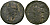 Римская Империя, Провинция Сирия, Лаодикея Приморская AE 138 - 161 Антонин Пий, бюст императора, надчеканка-бюст императора / бюст богини Тихе Mionnet V, 753; Hunter 30 бронза 1100-5-55