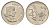 ЮАР 20 центов 1965 Ян ван Рибек (1619-1677), South Africa, легенда на английском, цветок протея KM 69.1 никель 4693-641