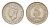Малайя 5 центов 1945 Георг VI (1936-1952) KM 3a серебро 4679-713