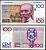 Бельгия 100 франков ND (1982-1984) Pick 142 a (5) бумага 7221-26-3-2