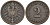 Германия 2 пфеннига 1875 C, старогербовка KM 2, J. 2 медь 4575-636