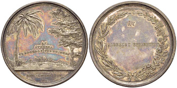 ШВЕЦИЯ МЕДАЛЬ 1832 ALBRECHT SEGERSTEDT (31 МАРТА 1832), ДИАМЕТР 41 ММ., ВЕС 29,5 ГР. серебро UNC 1084-2-44