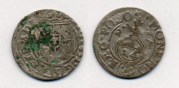 ПОЛЬША 3 ГРОША 1623 СЕРЕБРО 41-814