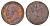 Великобритания 1/2 пенни 1921 Георг V (1910-1936) KM 809, Spink 4056 бронза 4700-1212