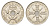 Новая Гвинея 1 шиллинг 1945 Георг VI KM 8 серебро 1528-1042
