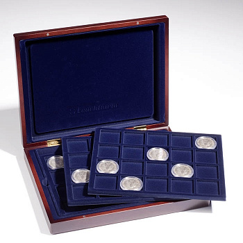 Кассета для монет VOLTERRA TRIO на 60 ячеек для монет диаметром до 48 мм. 321012