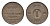 Швеция 1 эре 1963 TS, Густав VI Адольф (1950-1973) KM 820 бронза 4614-618