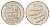 Исландия 10 крон 1994 рыбы KM 29.1 медно-никель 4691-241