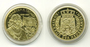 НИДЕРЛАНДЫ МЕДАЛЬ ДЖОРДЖ МАРТИН ТРАМП (1598-1653) UNC 06-130-23