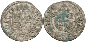 Польша 3 полкера (3 полторака - 1 крейцер) 1623 Сигизмунд III Ваза (1587-1632) Gorecki B.23, KM 41 серебро 4158-935