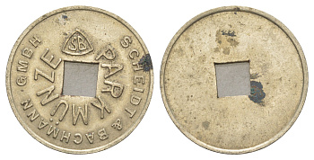 Австрия, Зальцбург парковочный жетон ND диаметр 30 мм, вес 9,6 гр медно-никель 4634-636