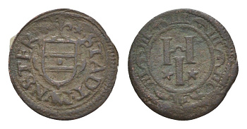 Мюнстер 1 геллер ND (1620) KM 345 медь 633-1835