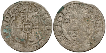 Польша 3 полкера (3 полторака - 1 крейцер) 1621 Сигизмунд III Ваза (1587-1632) Gorecki B.21 серебро 4158-837