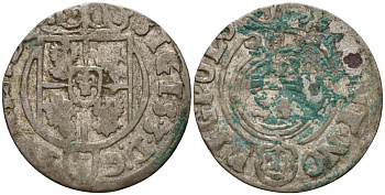 Польша 3 полкера (3 полторака - 1 крейцер) ND (1620-1627) Сигизмунд III Ваза (1587-1632) KM 41 серебро 4158-756