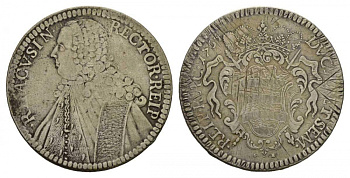 Хорватия, Рагуза Дубровник 1 талеро 1764 Dav. 1639, KM 18 серебро 00-809-54