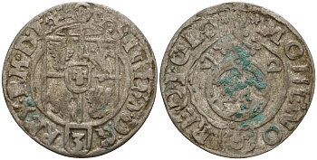Польша 3 полкера (3 полторака - 1 крейцер) 1622 Сигизмунд III Ваза (1587-1632) Gorecki B.22, KM 41 серебро 4158-869