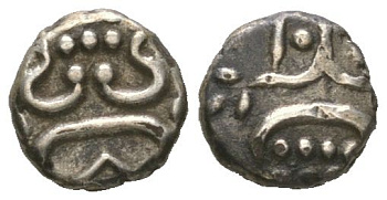 Индия, Траванкор 1 чукрам ND (1901-1910) Мулам Тирунал KM 43 медь 441-1335