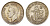 ЮАР 1 шиллинг 1942 Георг VI (1936-1952) KM 28 серебро 4127-2025