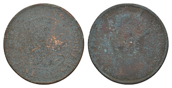 Британская Индия 1 цент ND Виктория (1837-1901) 4656-244