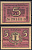 Нечкау 5 пфеннигов 1919 DeNG 2 N11.6 бумага UNC (пресс) 8612-59-1-2
