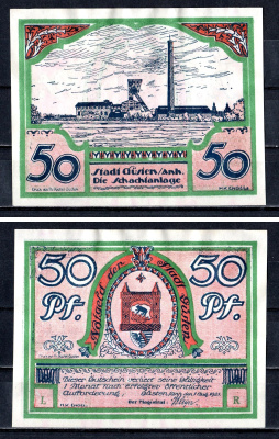 Гюстен (Анхальт) 50 пфеннигов 1921 7556-69-3-1