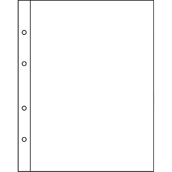 Лист в альбом Numis для 1 боны (C), прозрачный. Leuchtturm. 304653