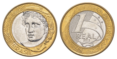 Бразилия 1 реал 2013 KM 652a биметалл UNC 4646-136