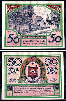 Гюстен (Анхальт) 50 пфеннигов 1921 7556-72-1-1