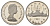 Канада 1 доллар 1981 Елизавета II (1952-2022), каноэ KM 120.1 никель PROOF 443-614