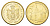 Сербия 5 динаров 2011 KM 56 никель латунь UNC 4695-347