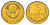 СССР 3 копейки 1980 Y 128a латунь UNC M87-07