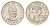 Либерия 25 центов 1976 ФАО - Выращивать больше еды KM 30 медно-никель UNC 4678-212