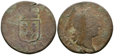 Франция 1 су ND Людовик XV (1715-1774) KM 545 медь 4683-726