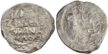 Великое княжество Нижегородско-Суздальское, Нижний Новгород денга 1423-1429 Вел. князь Даниил Борисович серебро 507-112