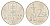 Словакия 2 кроны 1993 KM 13 сталь плакированная никелем 4703-651