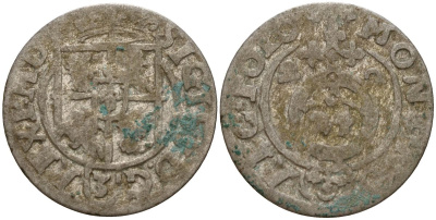 Польша 3 полкера (3 полторака - 1 крейцер) 1620 Сигизмунд III Ваза (1587-1632) Gorecki B.20 серебро 4158-829