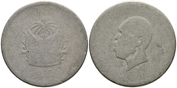 Гаити 10 сантимов 1953 Президент Поль Эжен Маглуар KM 60 медь никель цинк 3336-353