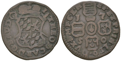 Льеж 1 лиард 1750 KM 155 медь 4615-763